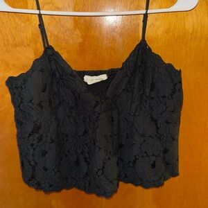 Cropped tank top- lucky brand